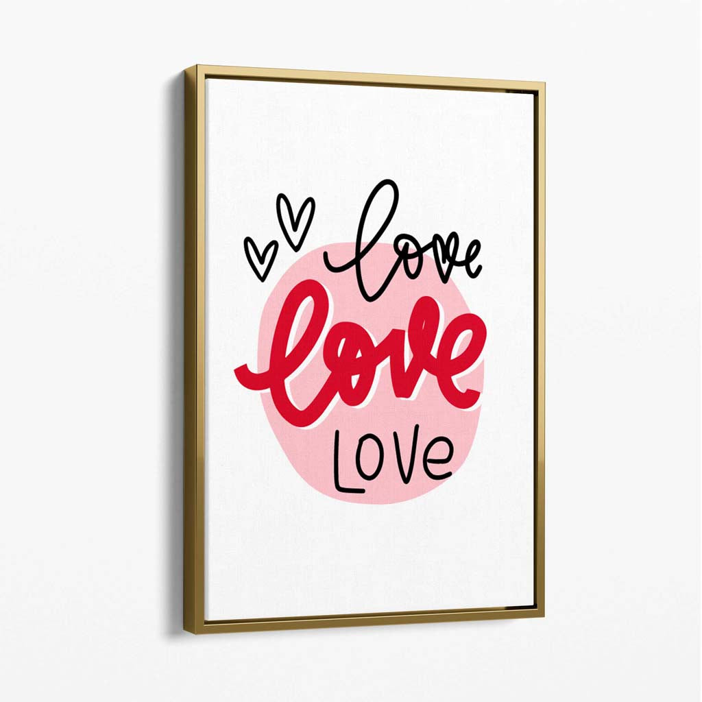 Circle of Love Gallery-Wrapped Canvas Print