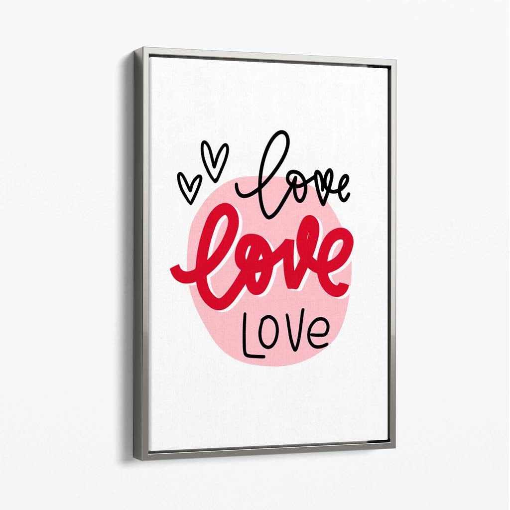 Circle of Love Gallery-Wrapped Canvas Print