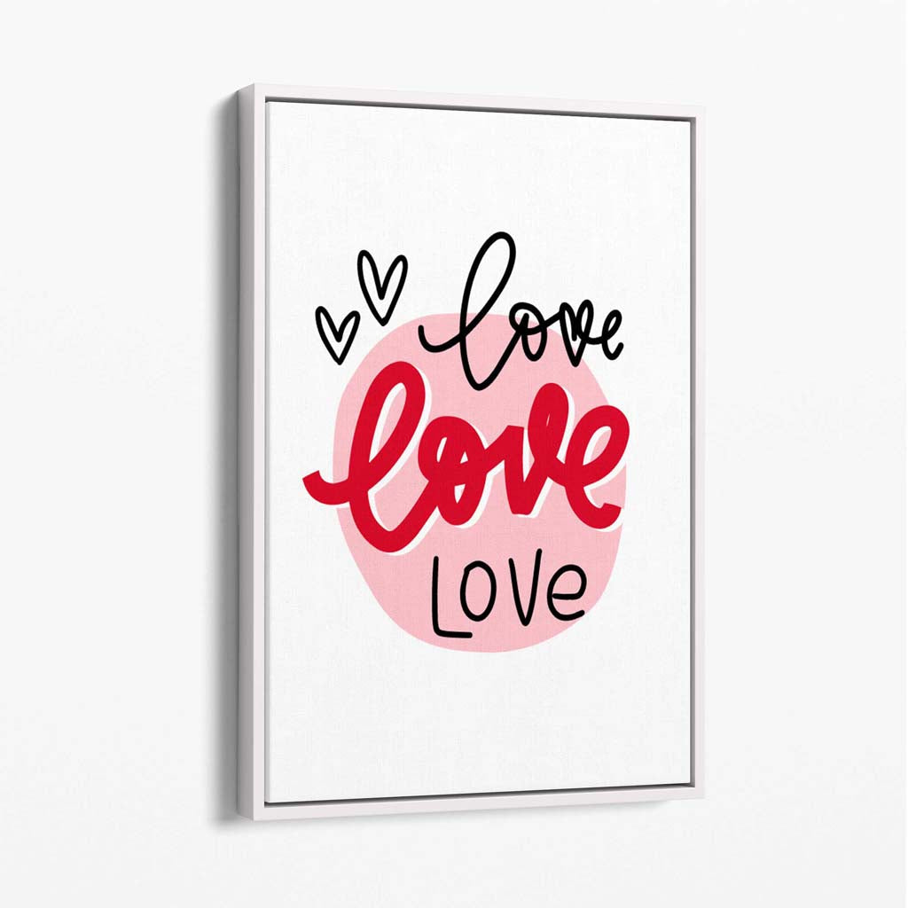 Circle of Love Gallery-Wrapped Canvas Print