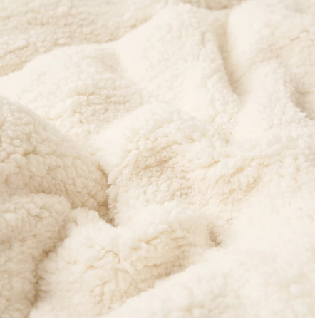 Reversible Two-Tone Flannel Fleece Blanket