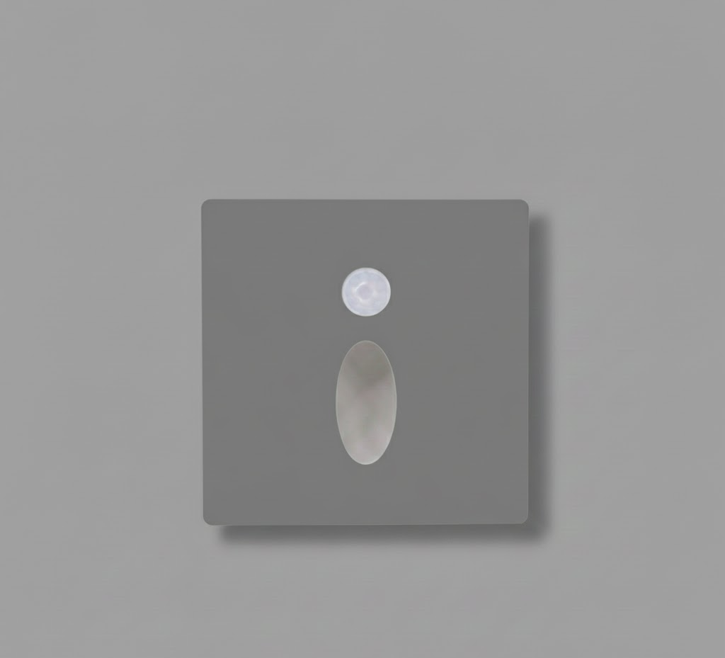 Motion Sensor LED Wall Light for Stairways and Hallways