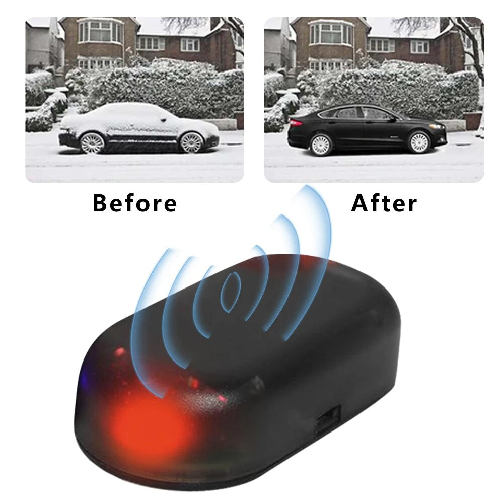 Compact Vehicle Antifreeze and Snow Removal Device