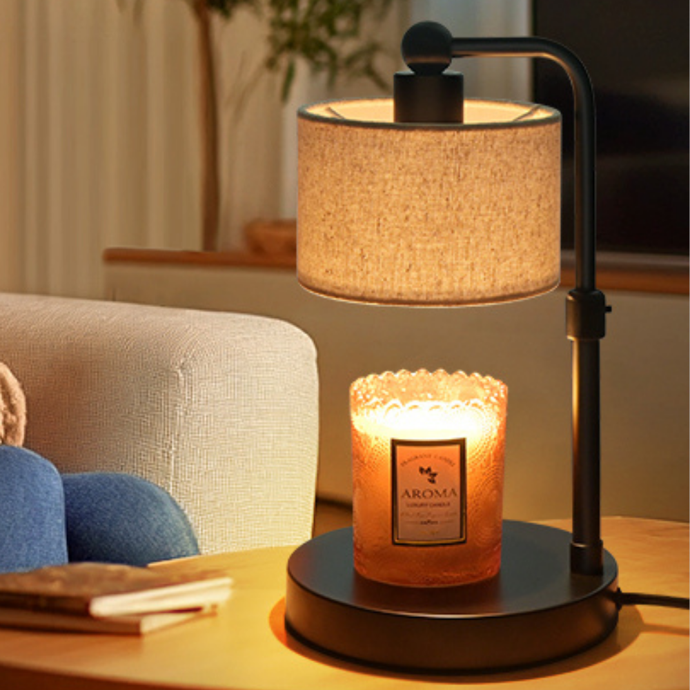 Dimmable Electric Candle Warmer Lamp with Timer