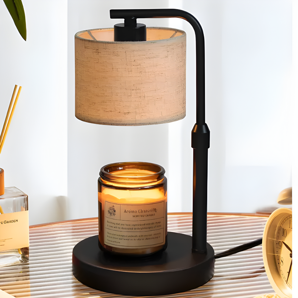 Dimmable Electric Candle Warmer Lamp with Timer