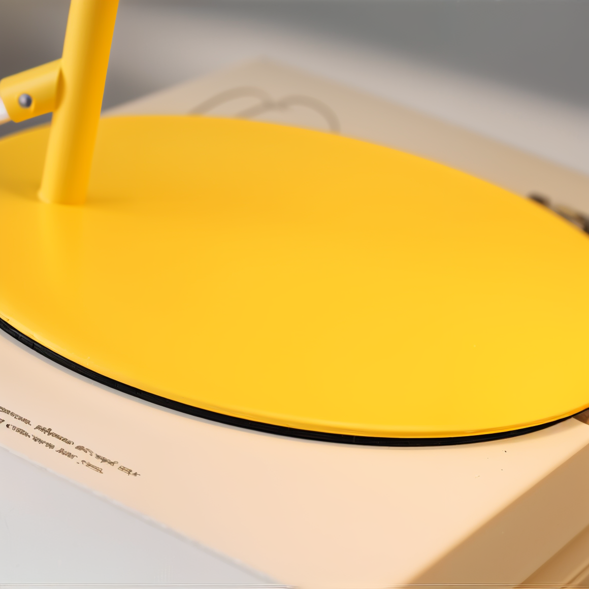 Adjustable Nordic Yellow Macaron Desk Lamp for Reading and Study