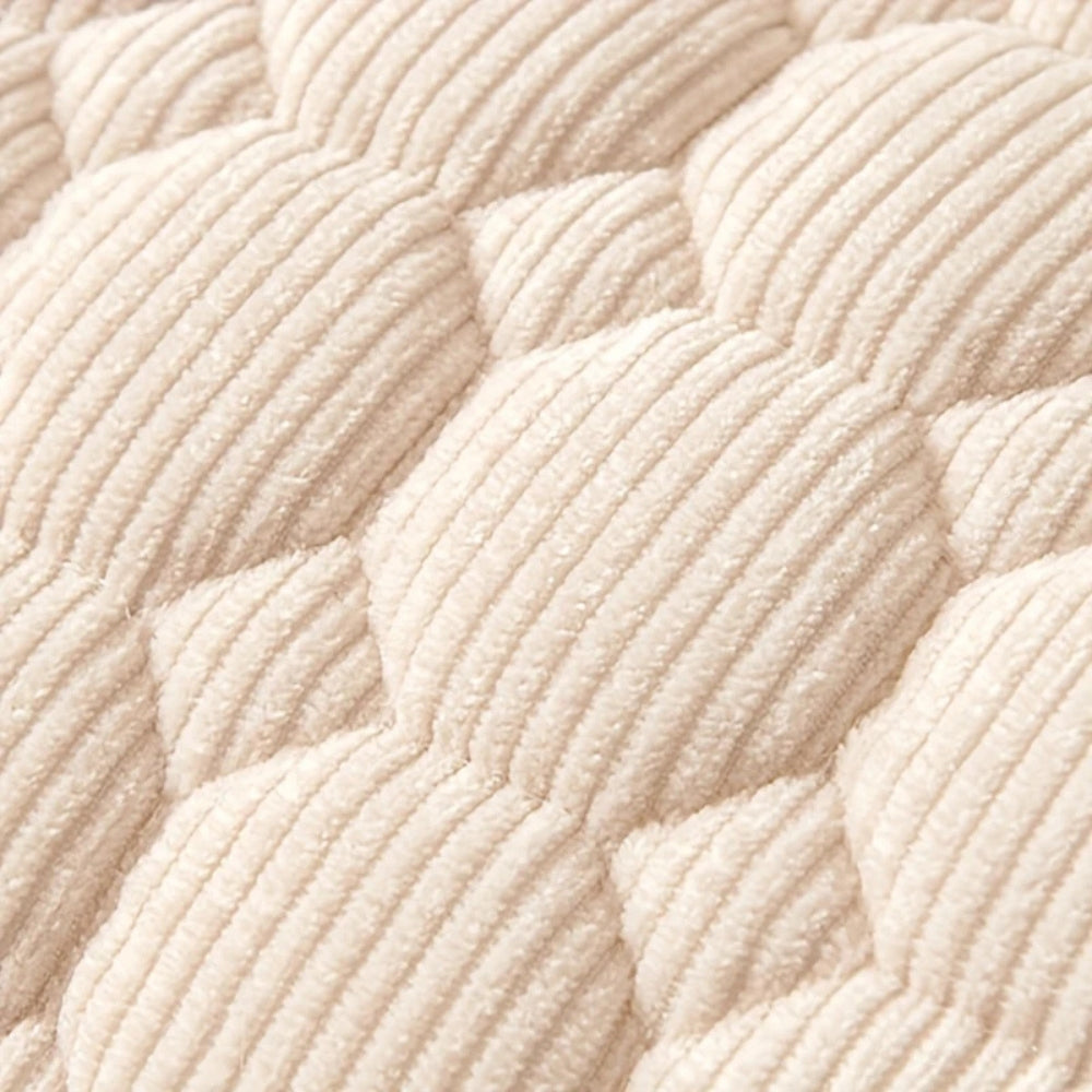 Quilted Non-Slip Bolster Pet Bed for Small to Medium Dogs