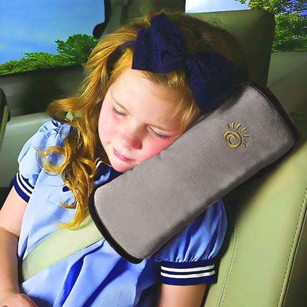 Soft Microfiber Auto Seat Belt Pillow for Comfortable Travel