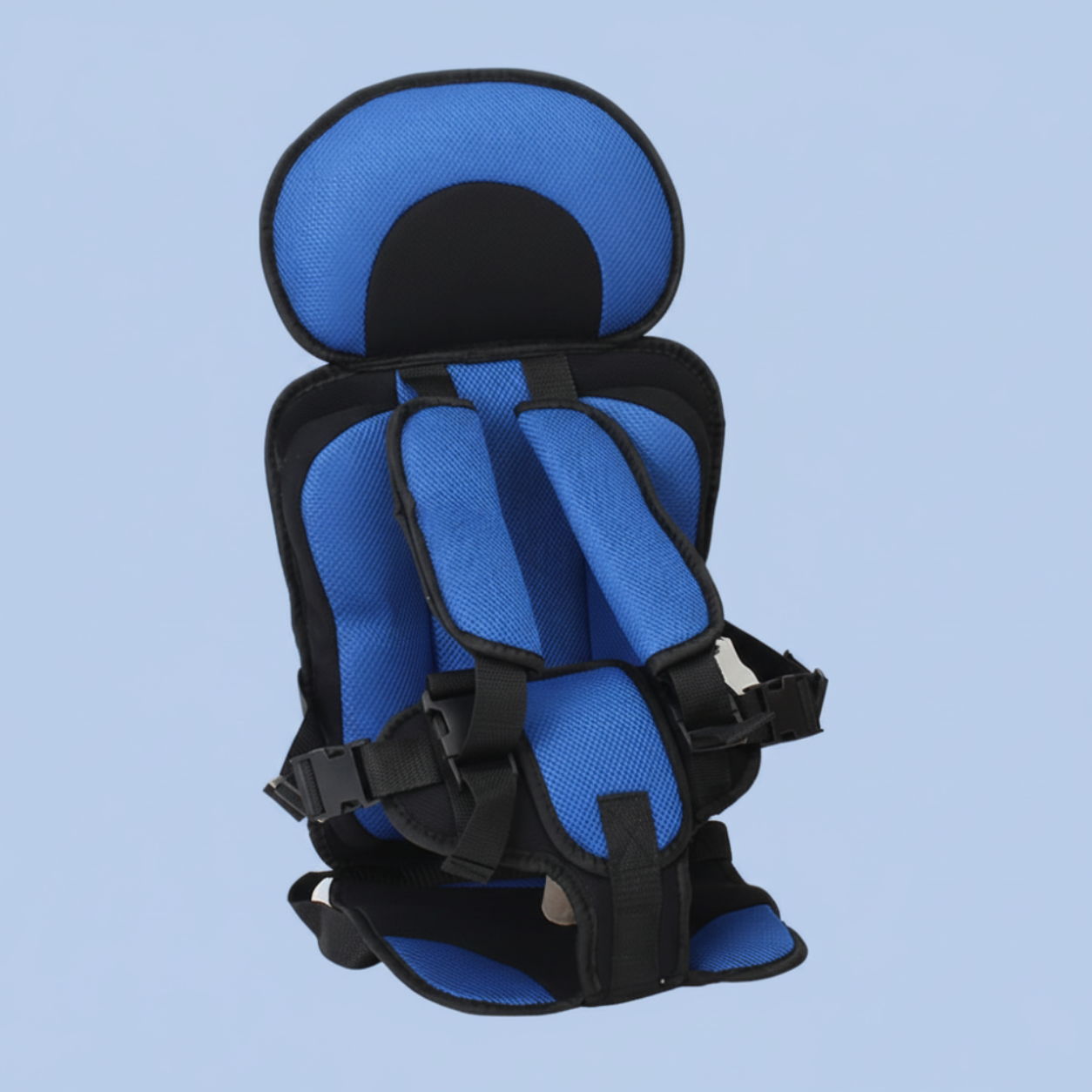 Portable Kids Car Seat Booster with 5-Point Harness