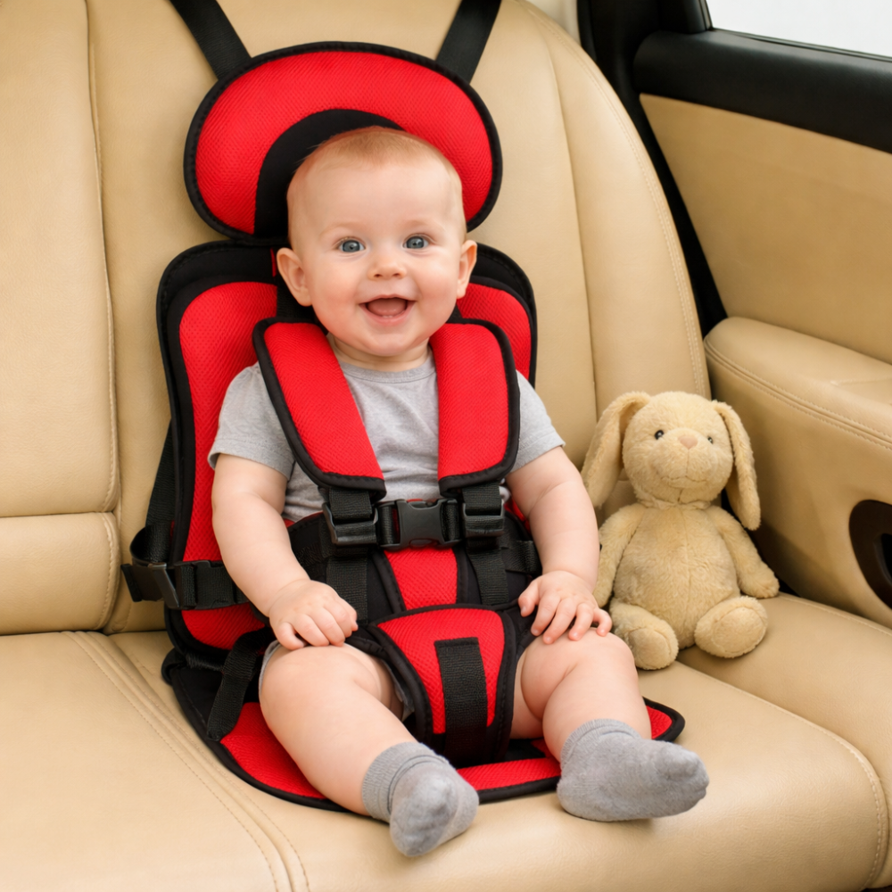Portable Kids Car Seat Booster with 5-Point Harness