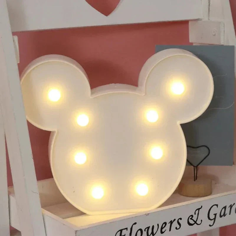 Animal-Themed Table Lamp with Warm LED Glow
