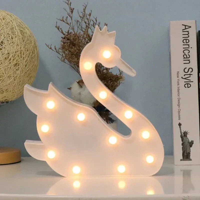 Animal-Themed Table Lamp with Soft LED Glow