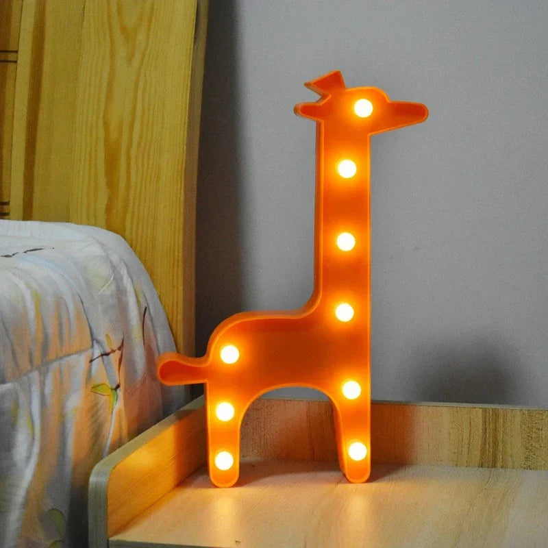 Animal-Themed Table Lamp with Soft LED Glow