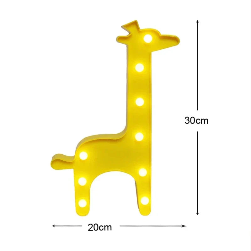 Animal-Themed Table Lamp with Soft LED Glow