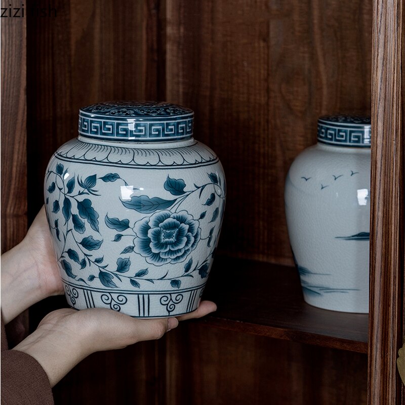 Ceramic Airtight Tea Storage Container with Moisture Protection
