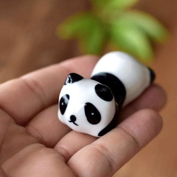 Ceramic Panda Chopstick Holder in Cute Poses