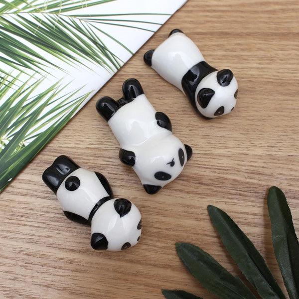 Ceramic Panda Chopstick Holder in Cute Poses