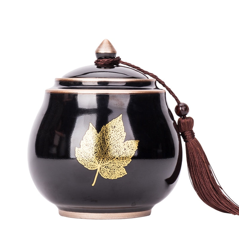 Ceramic Moisture-Proof Teapot Storage Container