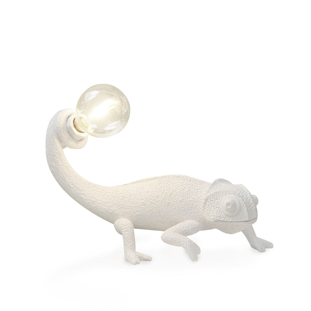 Chameleon Accent Resin Table Lamp with Soft Illumination