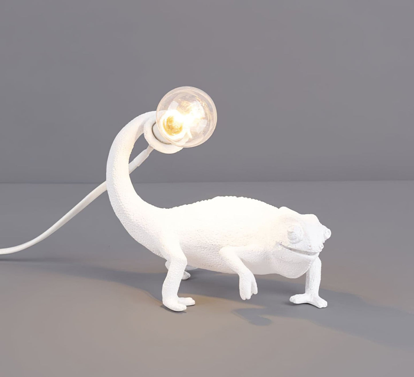 Chameleon Accent Resin Table Lamp with Soft Illumination