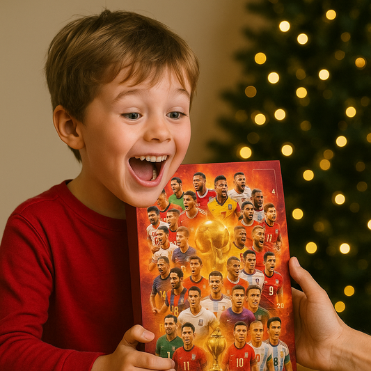 Football Advent Calendar 2025 with 24 Mini Gifts