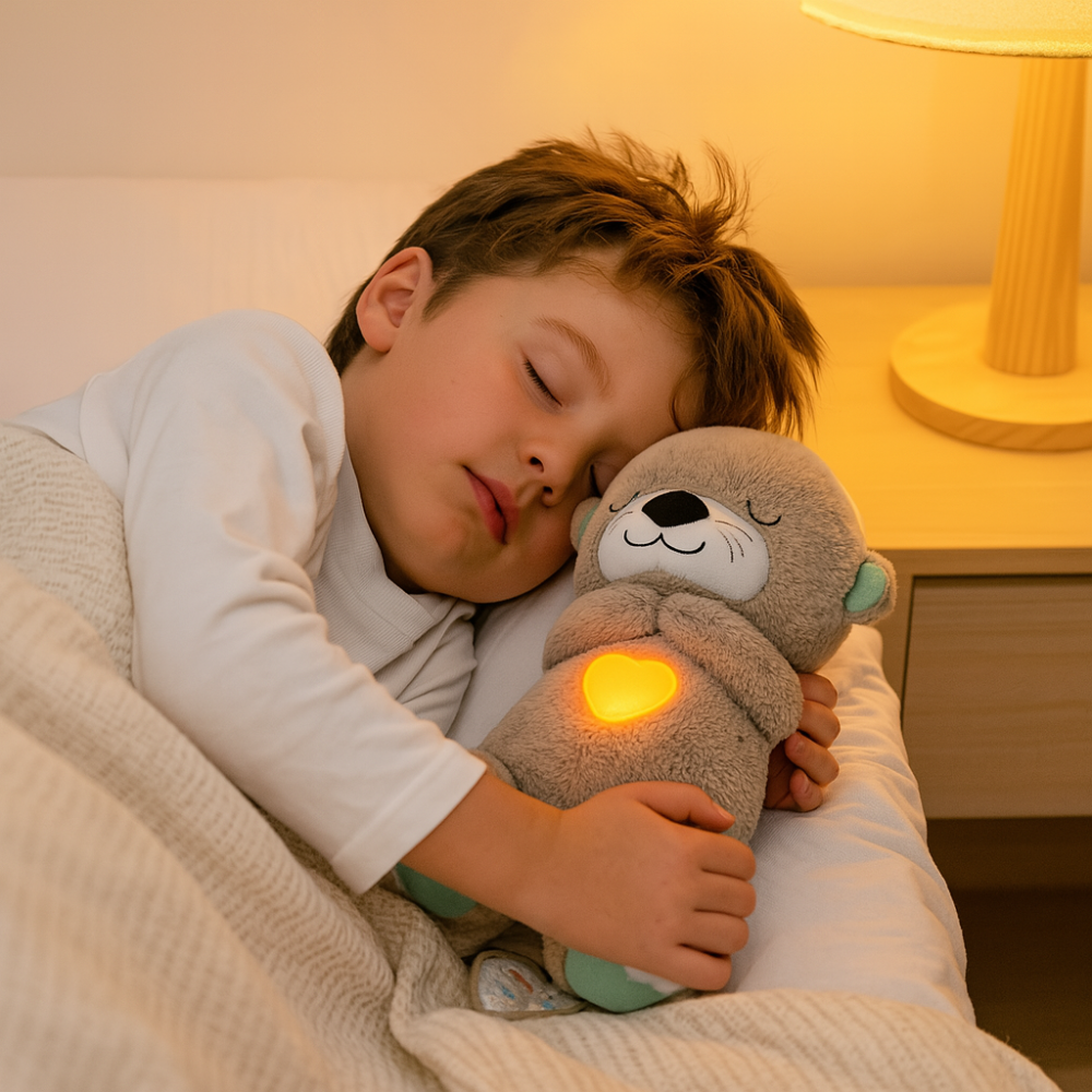 Breathing Sleep Companion Plush with Soothing Sounds and Night Light