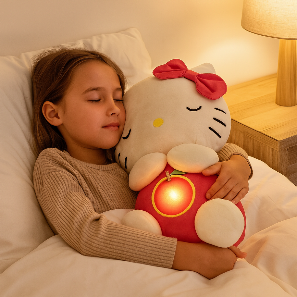 Breathing Sleep Companion Plush with Soothing Sounds and Night Light