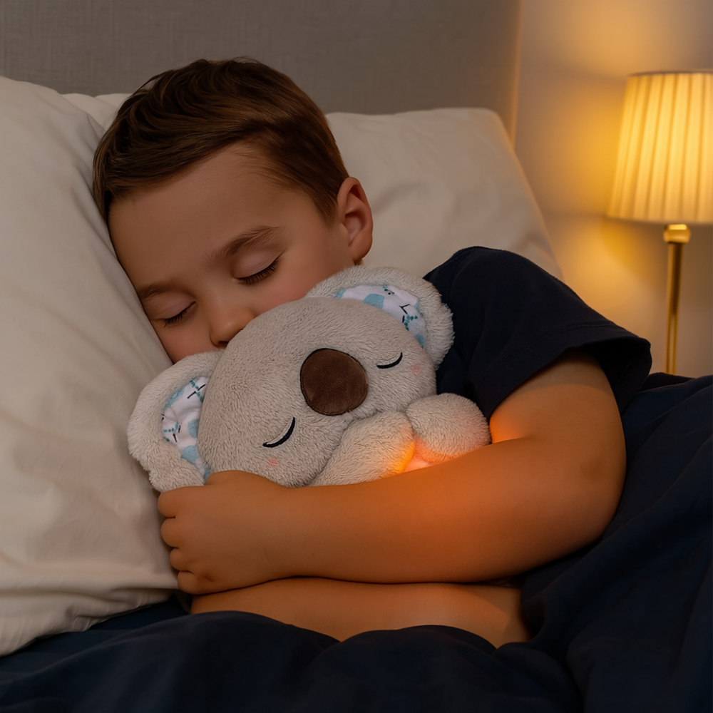 Breathing Sleep Companion Plush with Soothing Sounds and Night Light