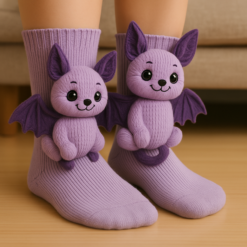 Plush Sloth Non-Slip Winter Slipper Socks