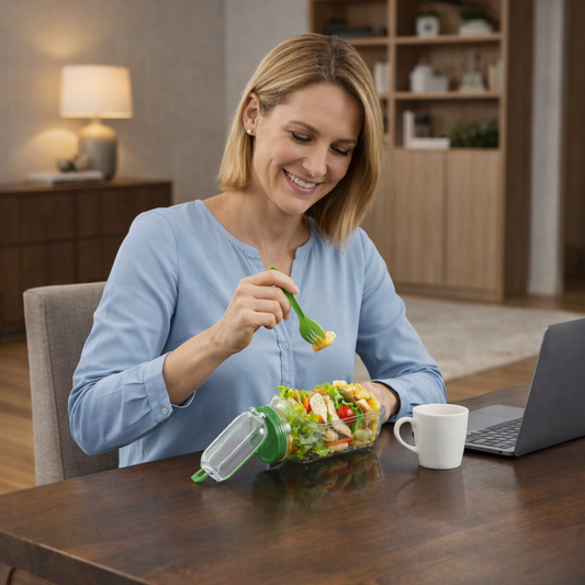 Leak-Proof BPA-Free Lunch Container for Work and School