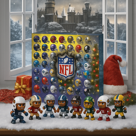 Football-Themed Advent Calendar with 24 Collectible Surprises