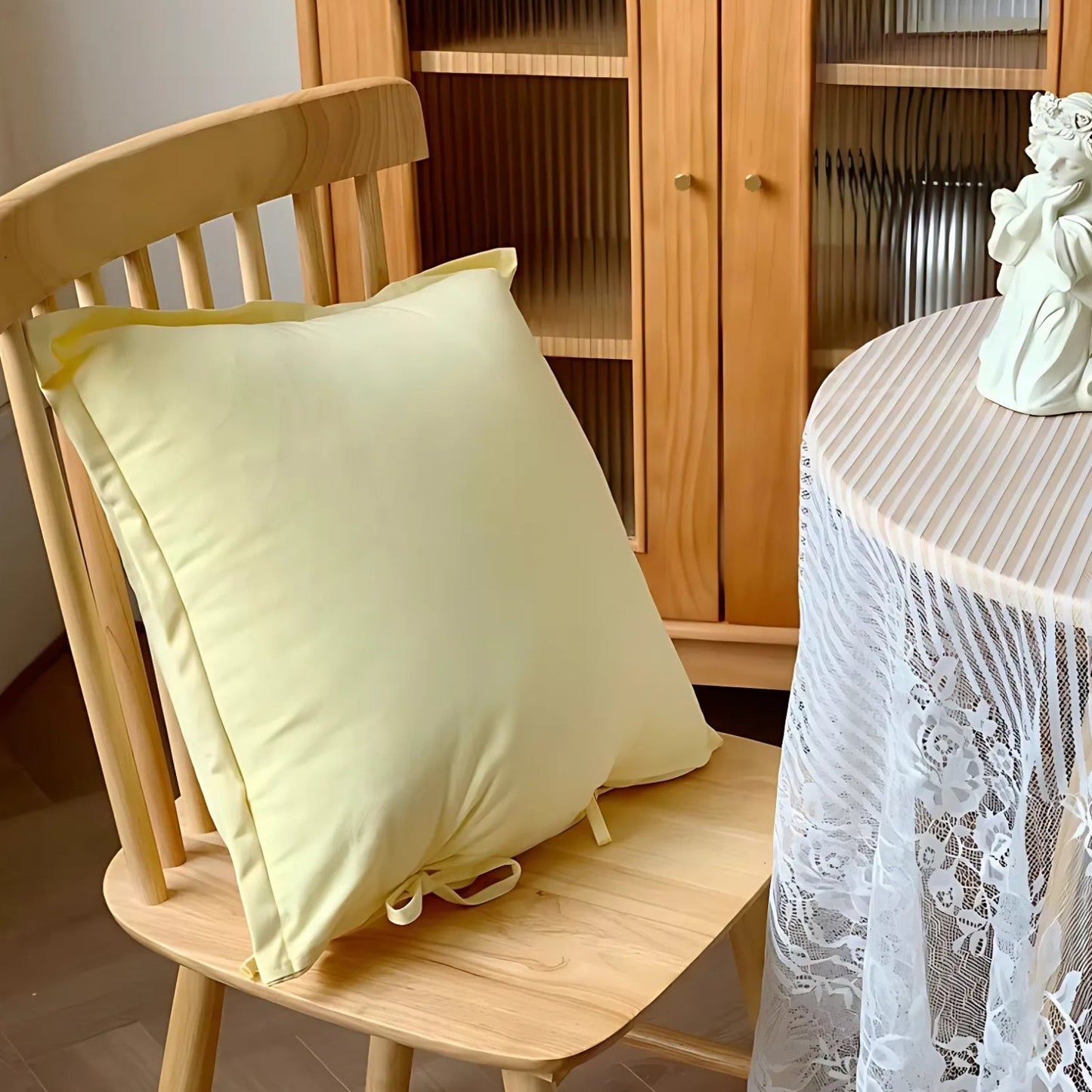 Vintage Jouy Print Cotton Cushion Cover