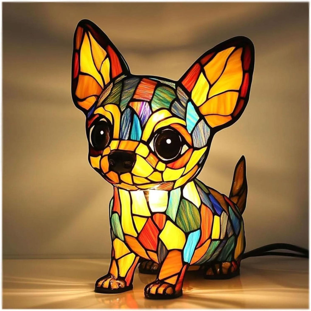 Dog Breed LED Night Light - Artistic USB Lamp