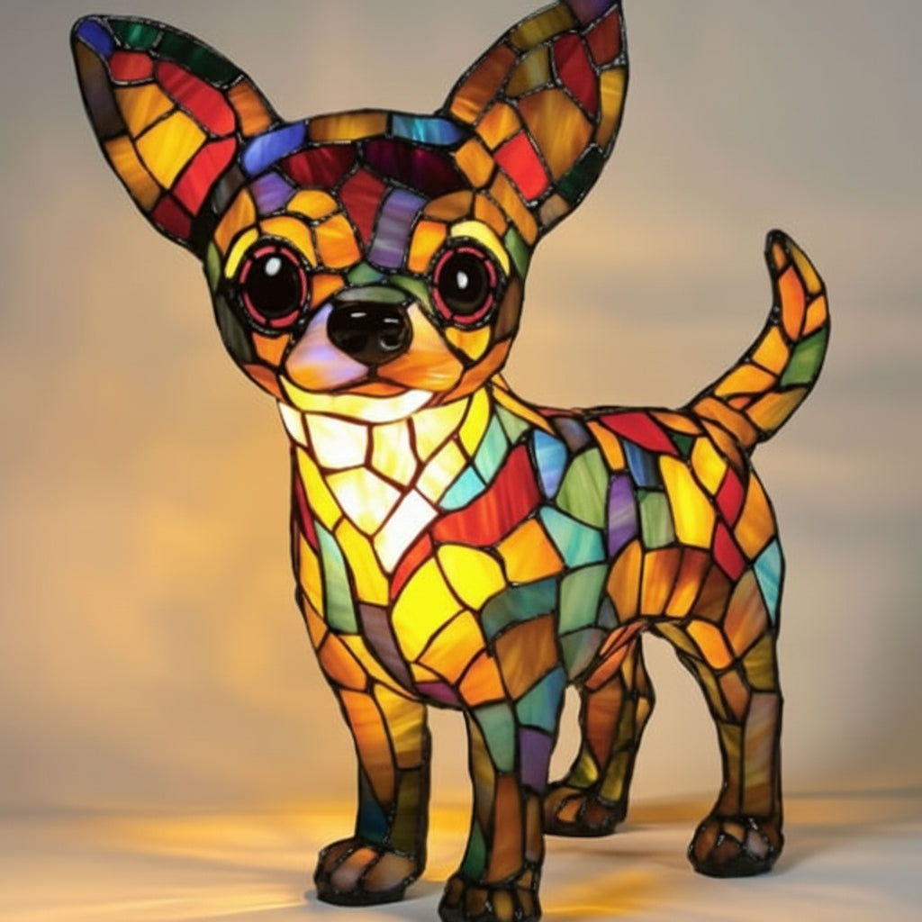 Dog Breed LED Night Light - Artistic USB Lamp