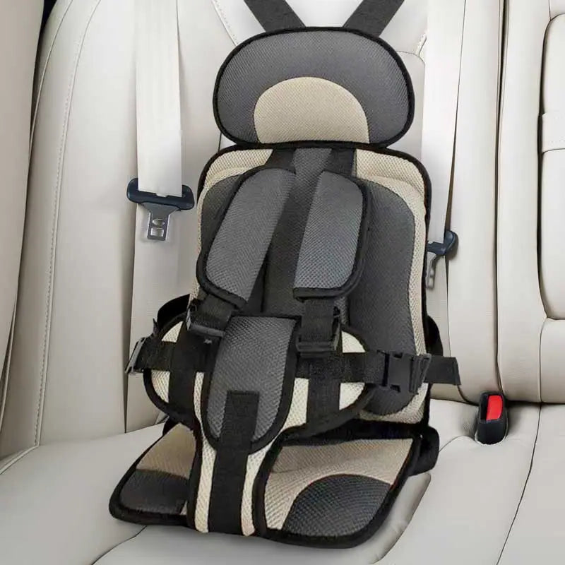 Child Safety Car Cushion Seat with Adjustable Straps