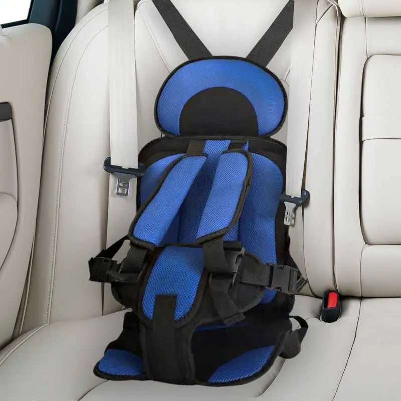 Child Safety Car Cushion Seat with Adjustable Straps