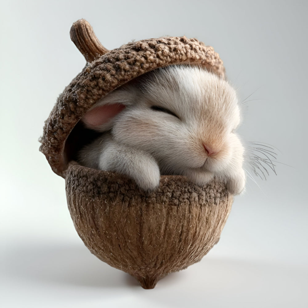 Woodland Animal Acorn Christmas Ornaments