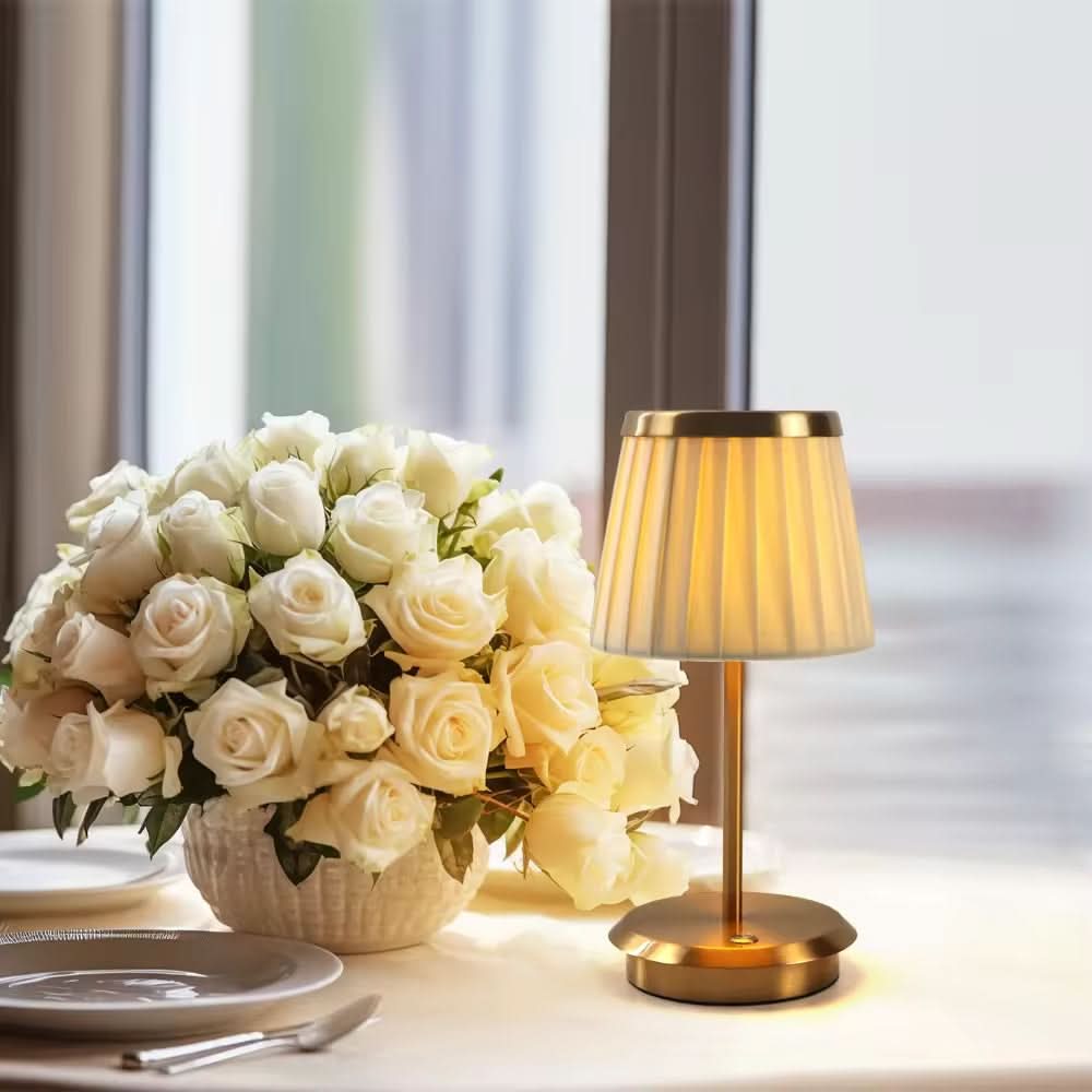 Rechargeable LED Table Lamp with Touch Control and Adjustable Brightness