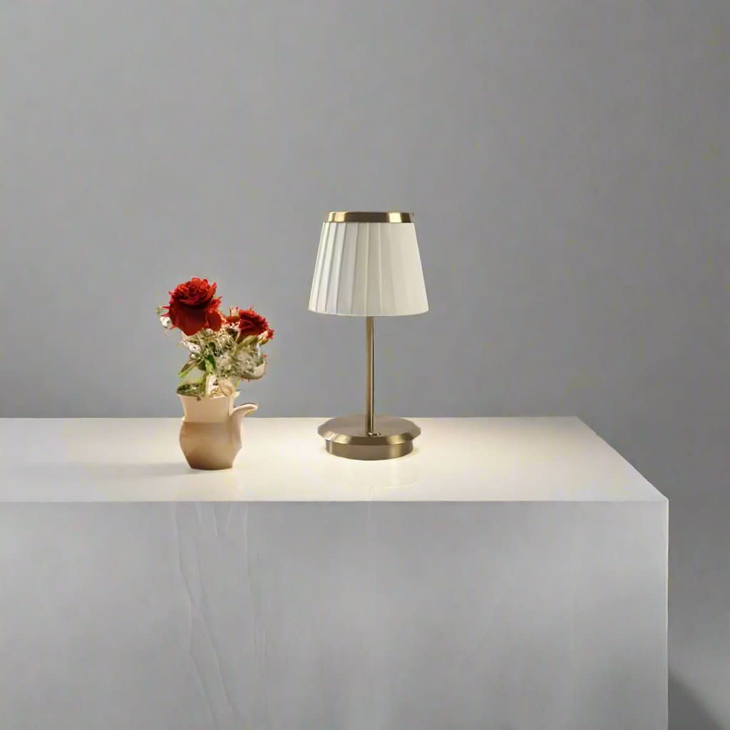 Rechargeable LED Table Lamp with Touch Control and Adjustable Brightness