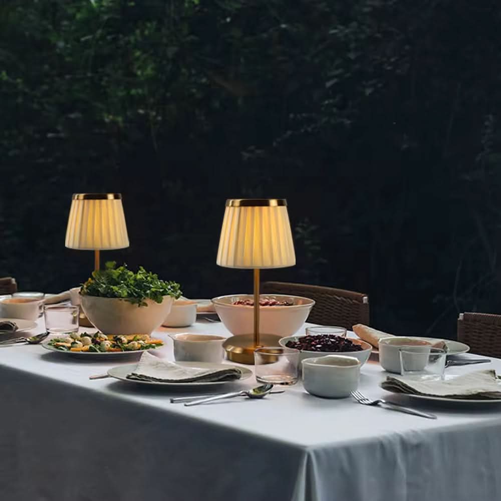 Rechargeable LED Table Lamp with Touch Control and Adjustable Brightness