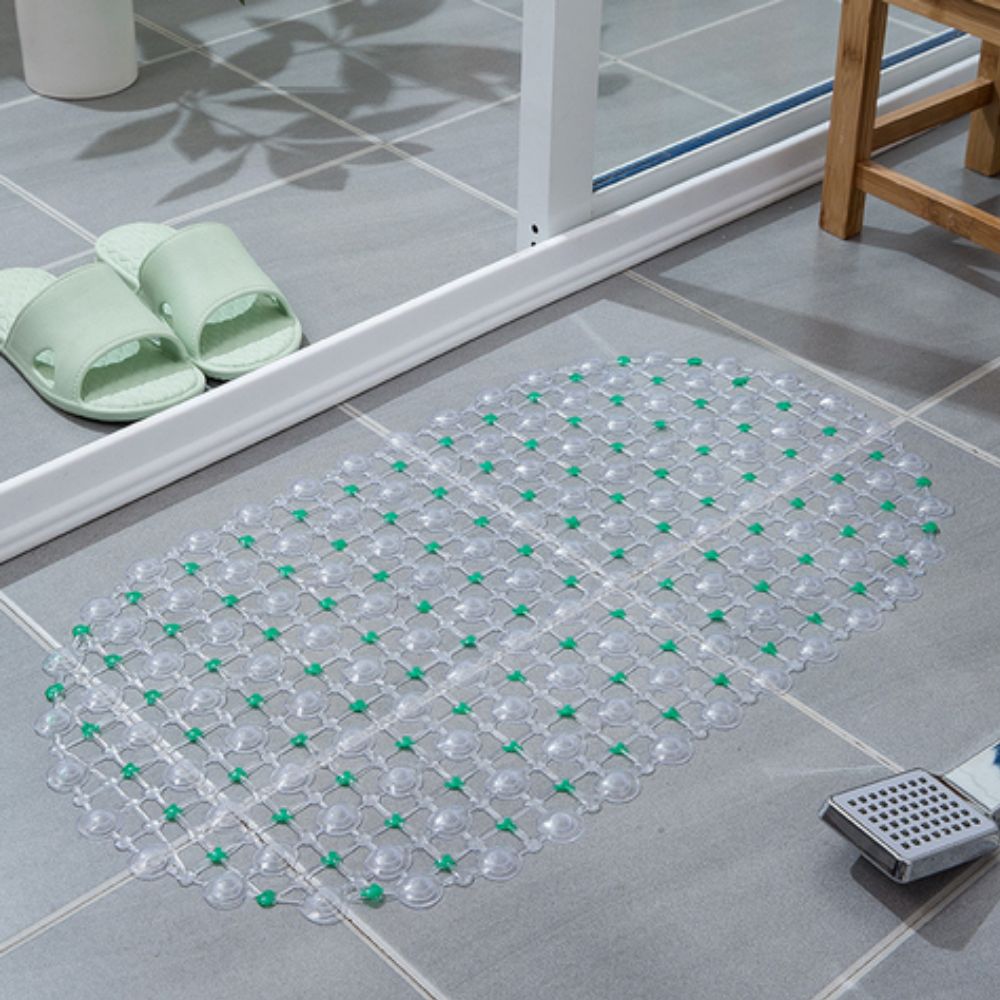 Non-Slip PVC Shower Mat with Suction Cups