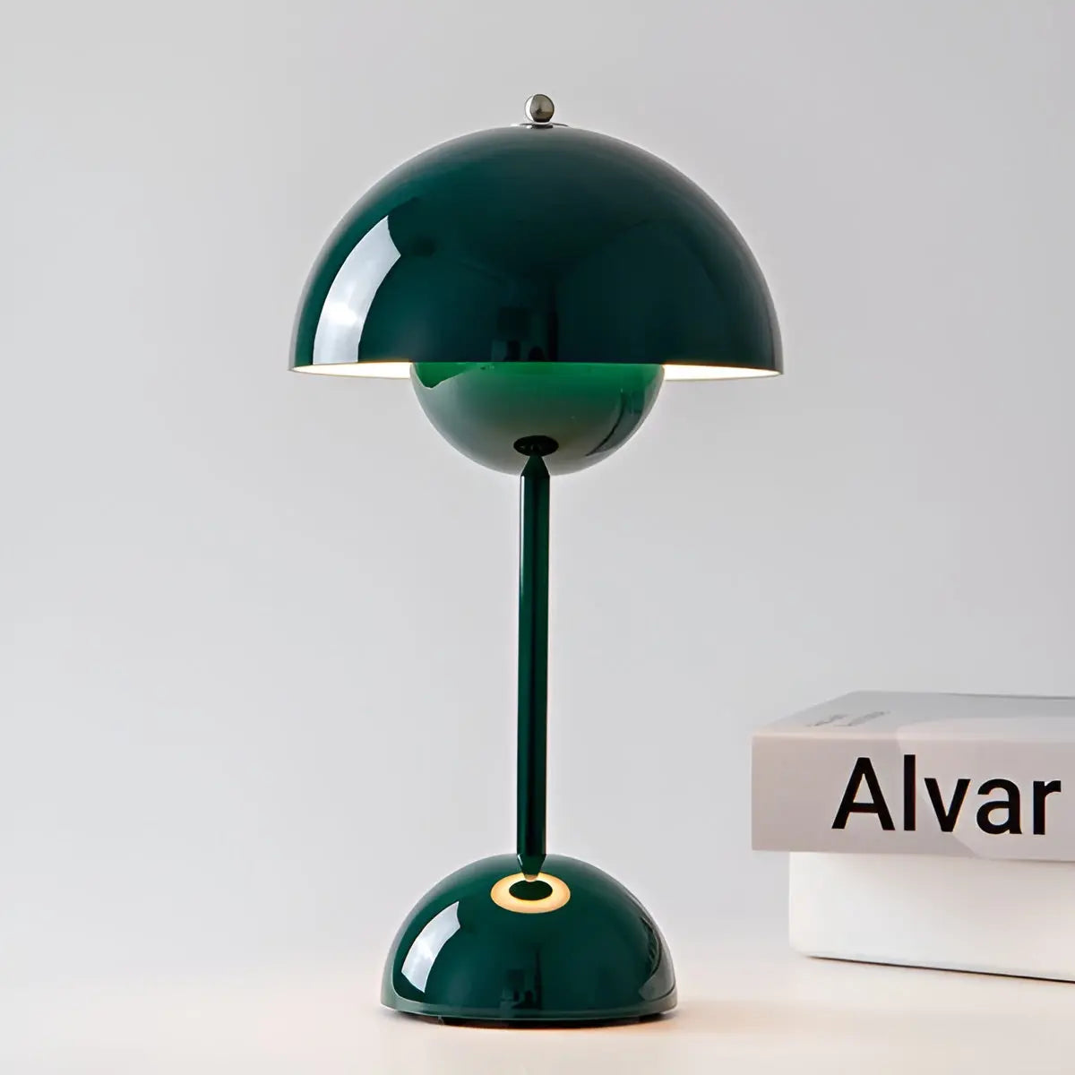 Scandinavian Adjustable Table Lamp with Gold Base