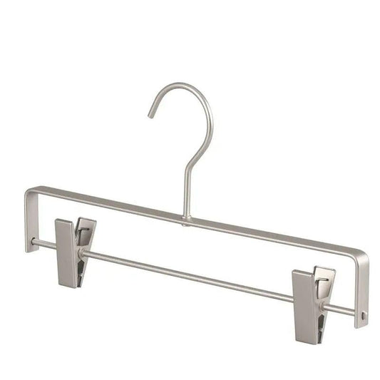 Metal Non-Slip Hangers for Pants and Skirts - Space-Saving Design
