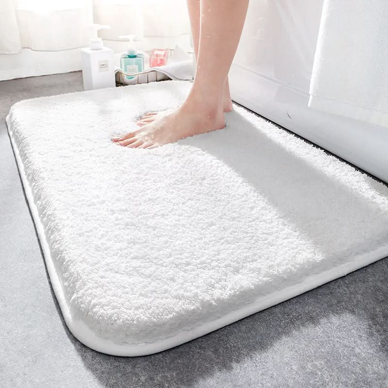 Ultra Soft Microfiber Bath Mat with Non-Slip Backing