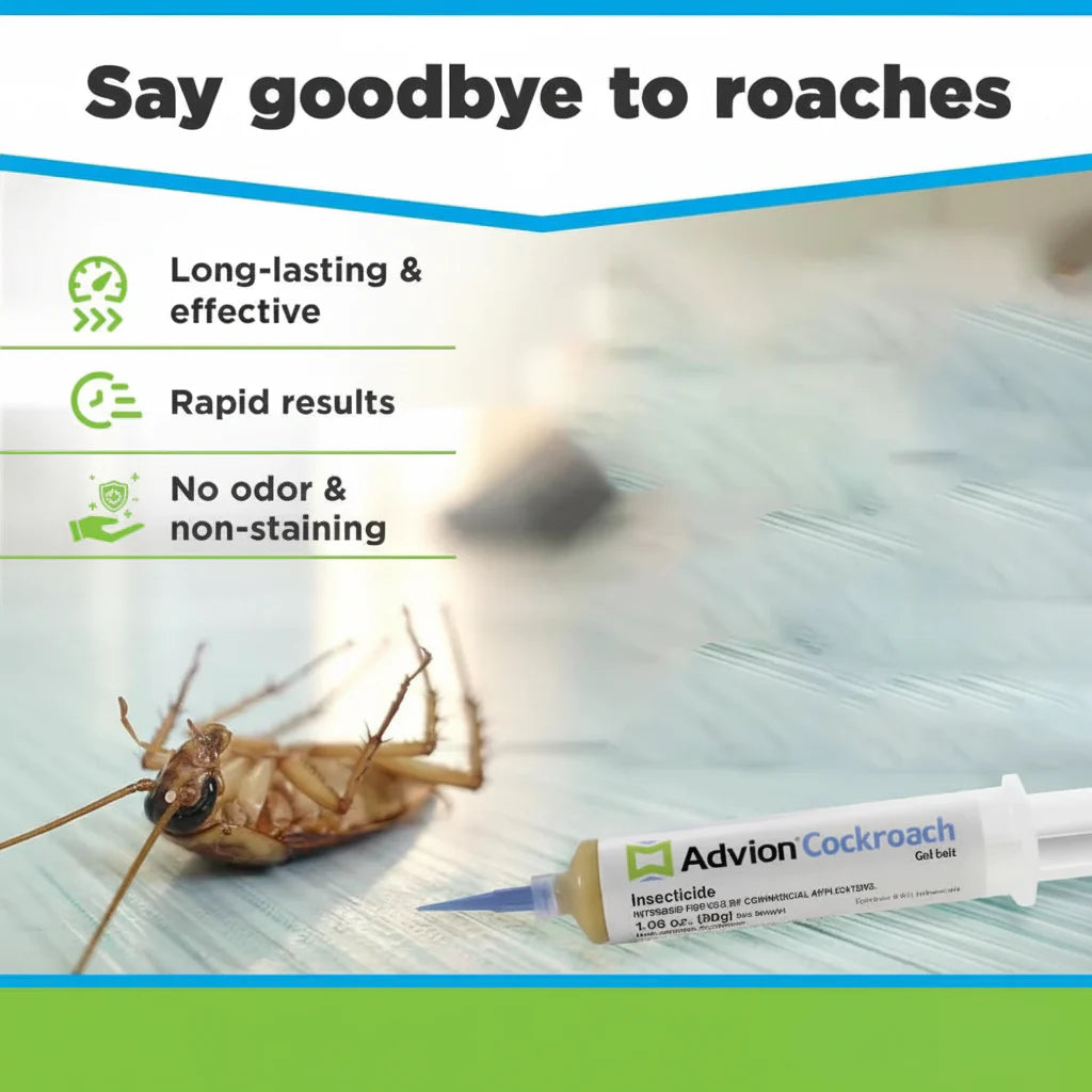 Cockroach Control Gel Bait Syringe with Precision Applicator
