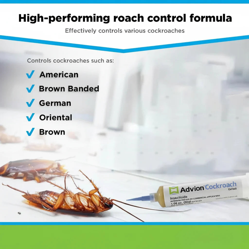 Cockroach Control Gel Bait Syringe with Precision Applicator