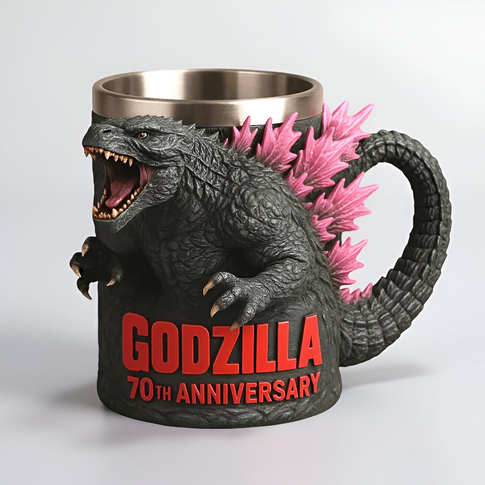 3D Monster Figure Ceramic Coffee Mug 11.8 oz