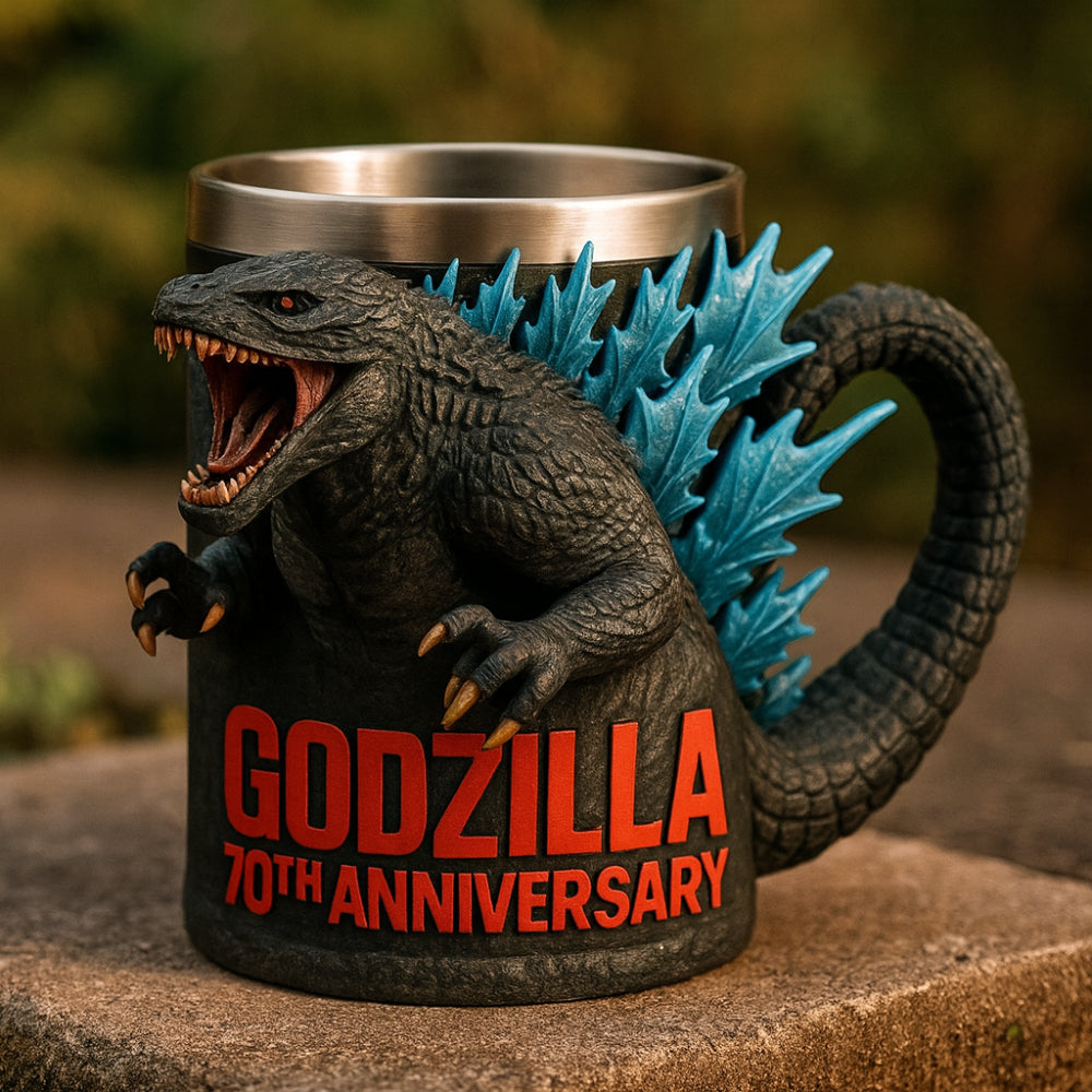 3D Monster Figure Ceramic Coffee Mug 11.8 oz