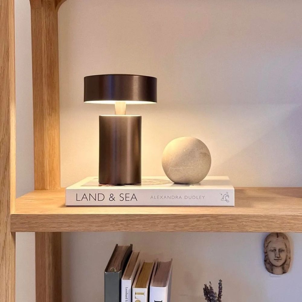 LED Column Table Lamp for Cozy Modern Lighting