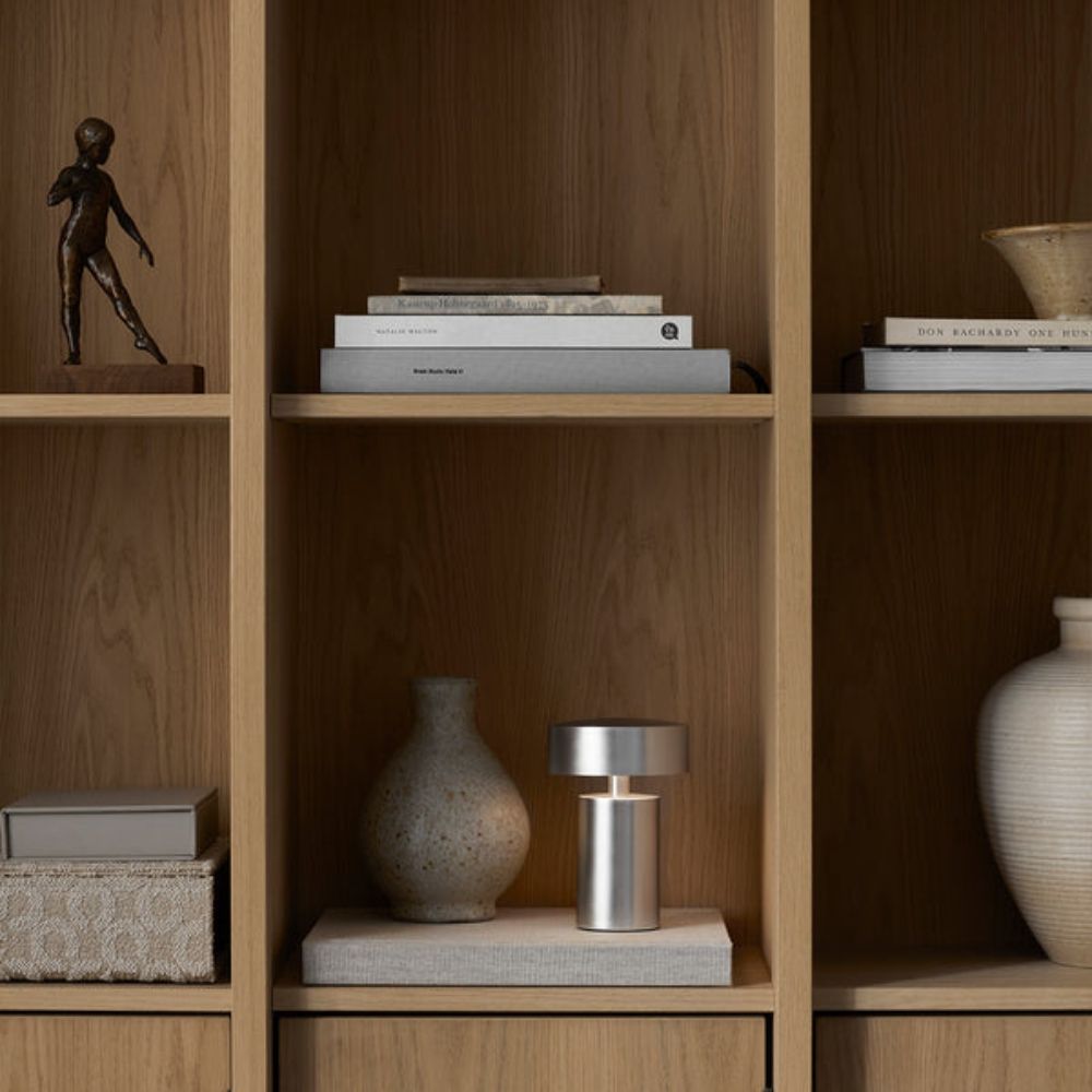 LED Column Table Lamp for Cozy Modern Lighting