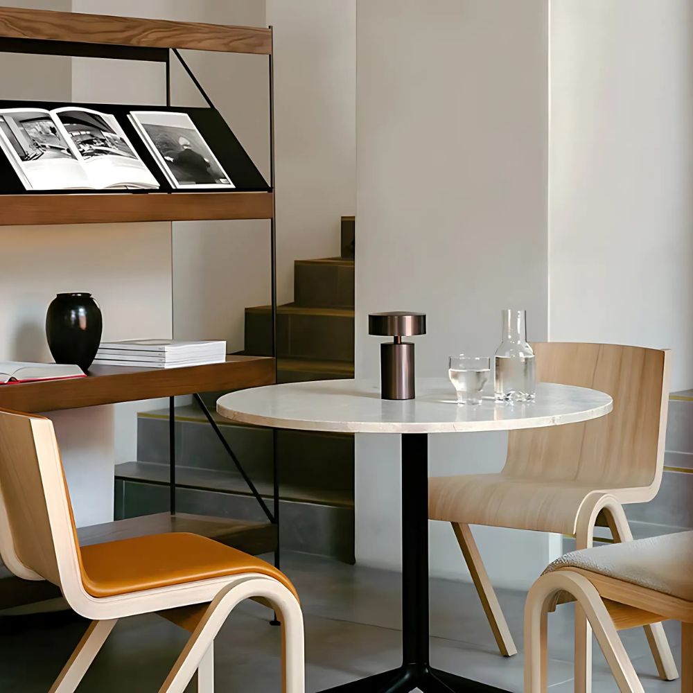 LED Column Table Lamp for Cozy Modern Lighting